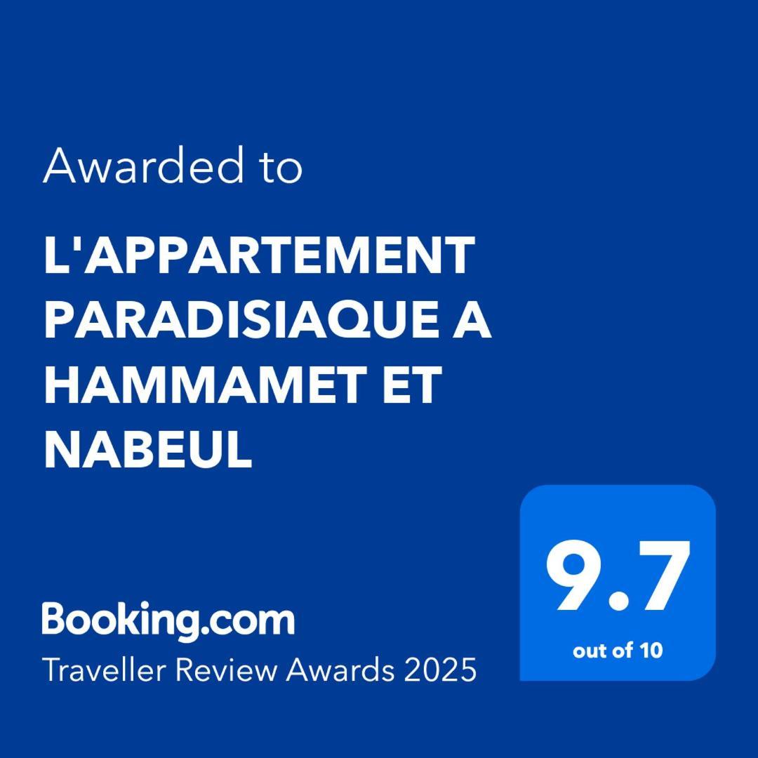 Appartement Paradisiaque Entre Hammamet Et 纳布勒 外观 照片